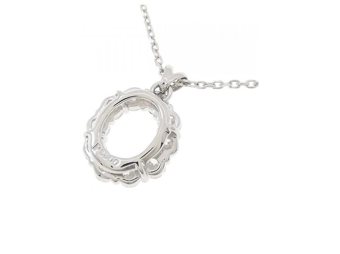Autre Marque Collana in diamanti Royal Asscher in platino Argento - vista 4
