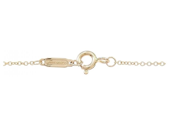 Collana Tiffany & Co. Enchant Round 18K Pink Gold Platinum Diamond D'oro - vista 5
