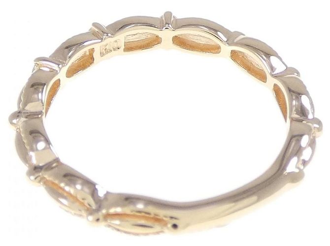 Autre Marque Anello da dito agete K10 Pink Gold Diamond Pinky Ring Rosa - vista 3