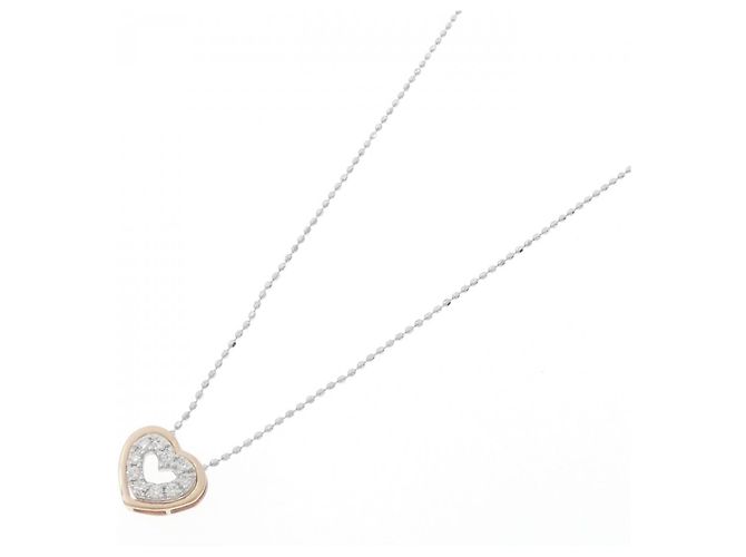 Autre Marque Collana con diamanti 2-way Au750 D'oro - vista 2