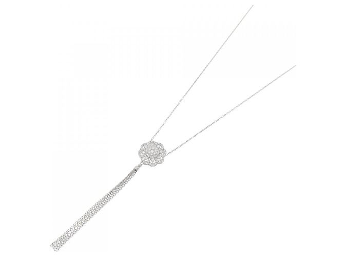 Autre Marque Collana di Diamanti PT900 PT850 Argento - vista 2
