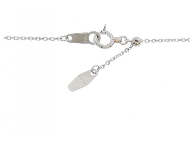 Autre Marque Collana di Diamanti PT900 PT850 Argento - vista 5