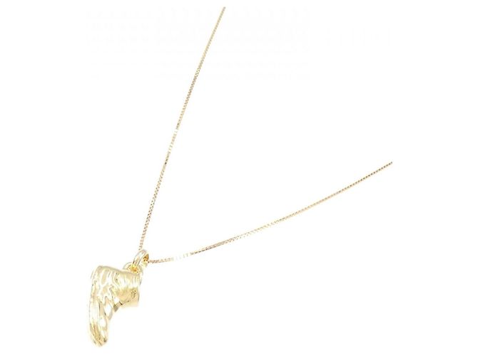 Autre Marque Pendente Collana Scarpe in Au750 D'oro - vista 2