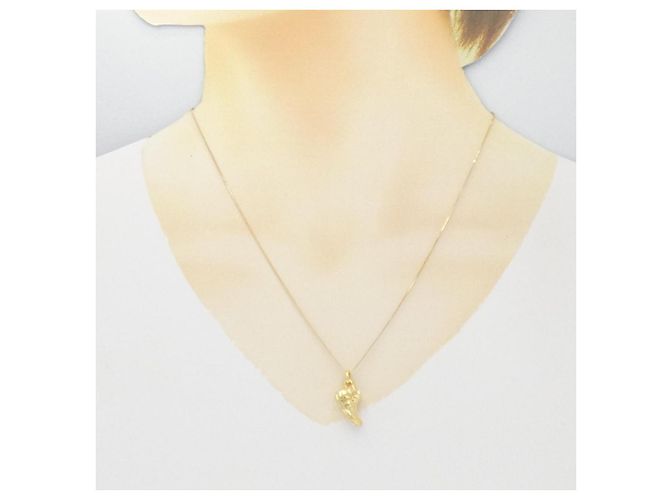 Autre Marque Pendente Collana Scarpe in Au750 D'oro - vista 5