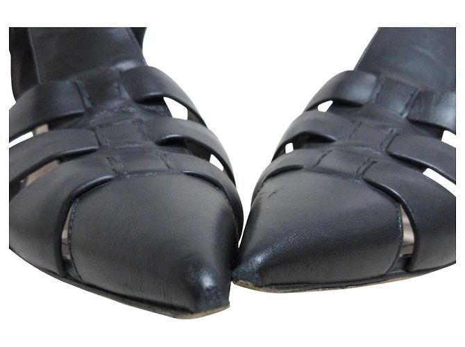 Sandali in pelle Christian Dior SAUVAGE Nero - vista 9