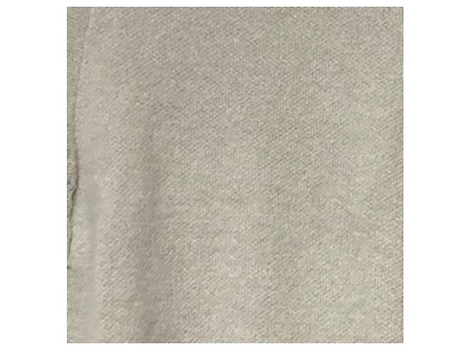 Autre Marque IIROT Mohair Kurzarm Strickpullover Beige - Ansicht 2