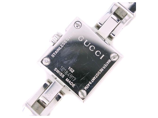 Gucci Mini G aus Edelstahl Silber - Ansicht 8