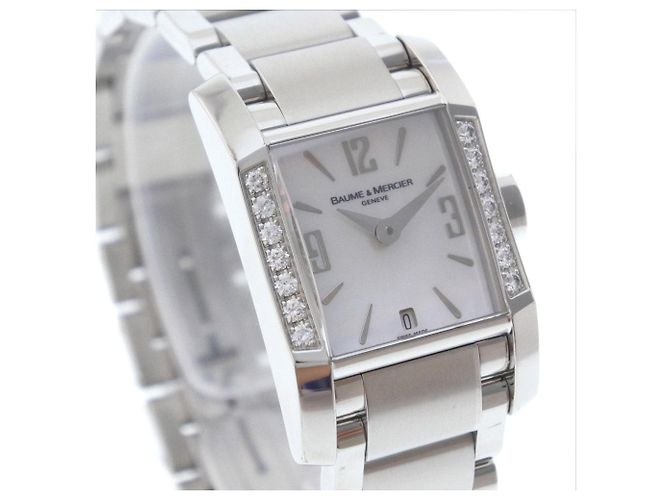Autre Marque Reloj Baume & Mercier Diamant de acero inoxidable Plata - vista 5