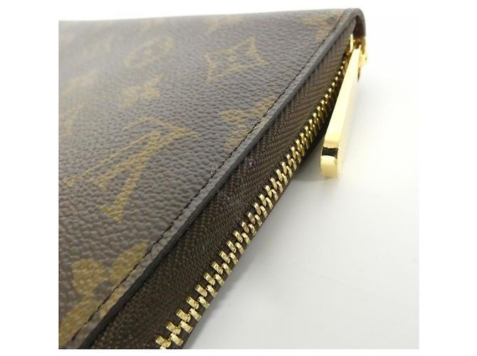 Zippy Portafoglio lungo Louis Vuitton Monogram Marrone - vista 3