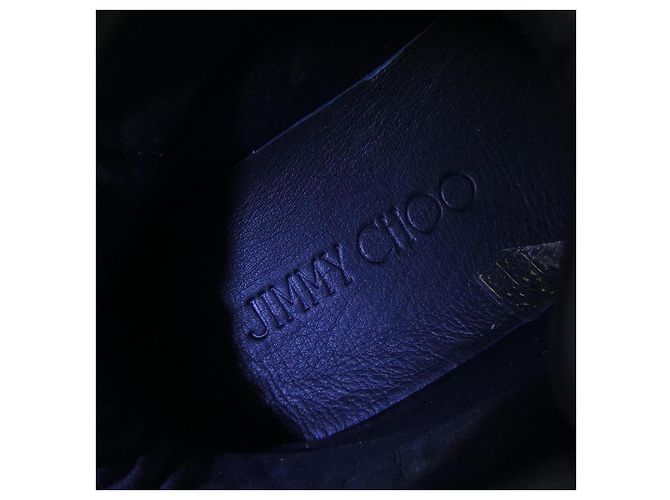 JIMMY CHOO Ledersneaker Schwarz - Ansicht 6