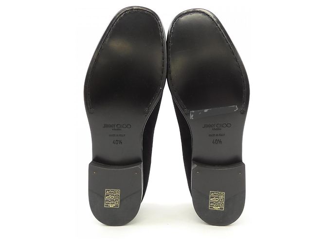 Leder Schuhe von JIMMY CHOO Schwarz - Ansicht 4