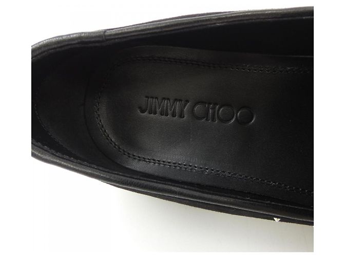 Leder Schuhe von JIMMY CHOO Schwarz - Ansicht 6