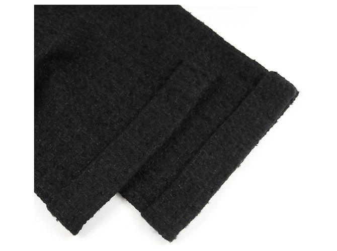 Pantalones cortos de lana tweed Gucci Negro - vista 7