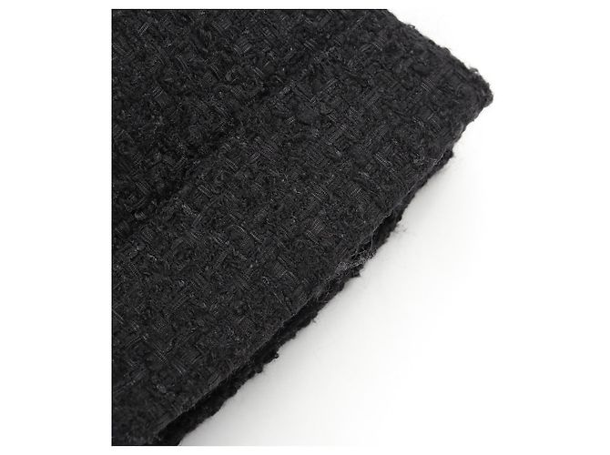 Pantalones cortos de lana tweed Gucci Negro - vista 9
