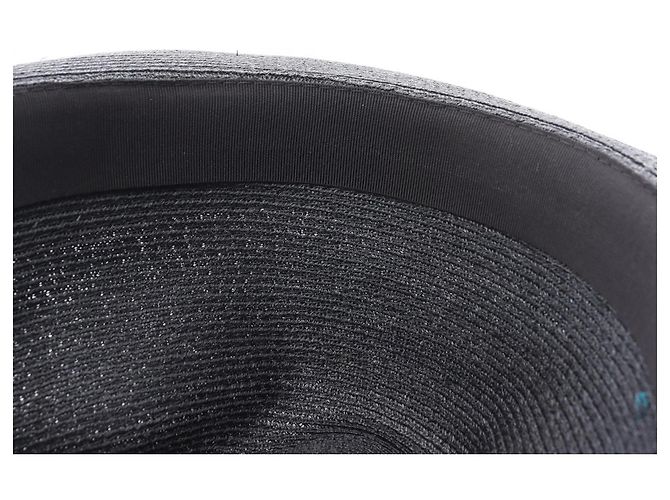 Autre Marque Borsalino Strohhut Schwarz - Ansicht 7