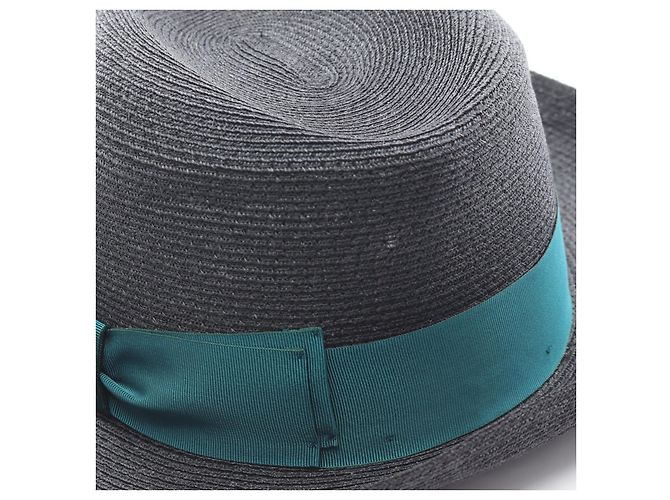 Autre Marque Borsalino Strohhut Schwarz - Ansicht 8