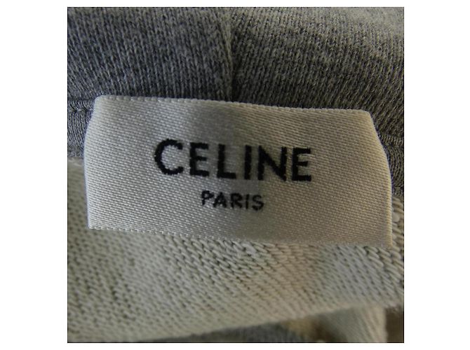 Céline Sweat à capuche CELINE Marron - vue 4