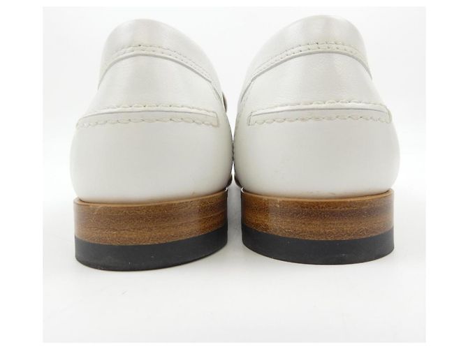 Hermès Hermes Kalbsleder Sneaker 34 Weiß - Ansicht 5