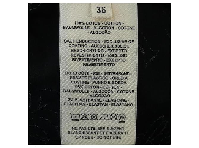 Camiseta de algodón Hermès ETRIERS Negro - vista 3