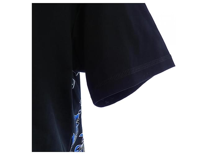 Camiseta de algodón Hermès ETRIERS Negro - vista 6