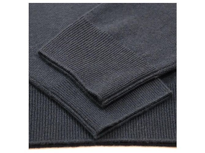 Hermès Suéter Casaque de lã e cashmere Hermes Azul - vista 5