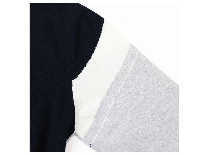 Hermès Suéter Casaque de lã e cashmere Hermes Azul - vista 7