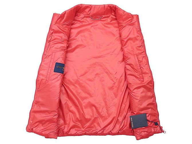 Chaleco acolchado Louis Vuitton Monogram Flower Roja - vista 7