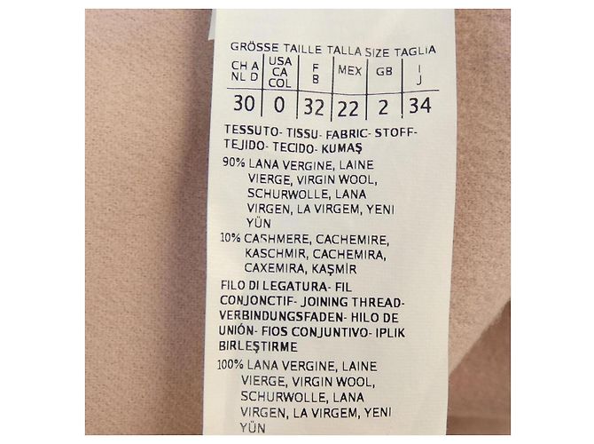 Abrigo de mezcla de cachemir Max Mara Rosa - vista 3