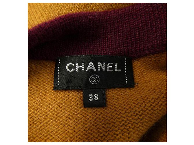 Timeless Cárdigan largo de cachemira Chanel Beige - vista 5