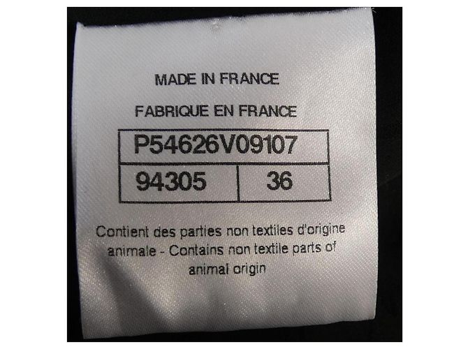 Timeless Chaqueta Chanel de material desconocido Negro - vista 4