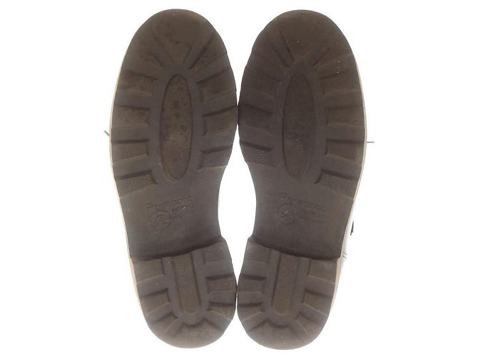 Autre Marque Paraboot Michael Leder Derby Schuhe Schwarz - Ansicht 3
