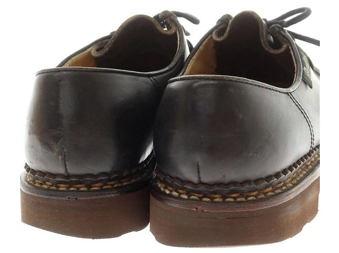 Autre Marque Paraboot Michael Leder Derby Schuhe Schwarz - Ansicht 5