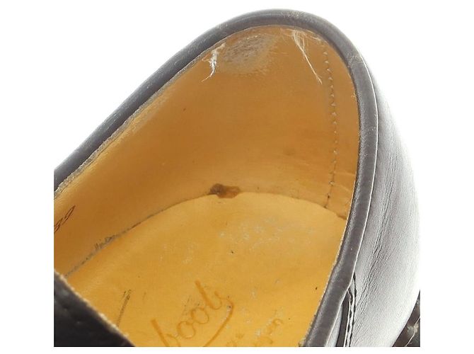 Autre Marque Paraboot Michael Leder Derby Schuhe Schwarz - Ansicht 9