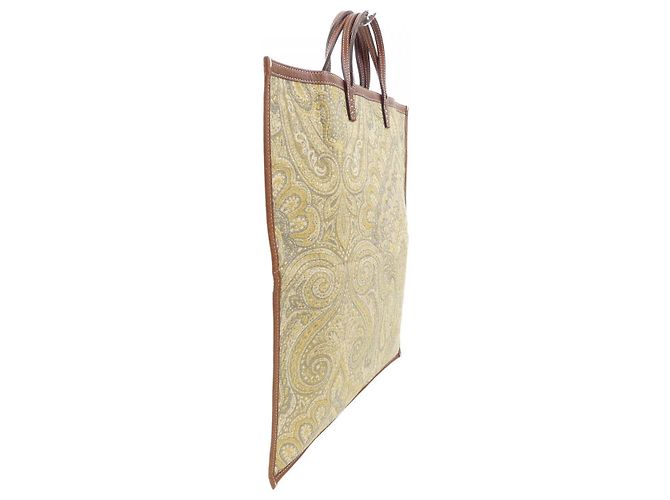 Autre Marque Eine VACATION-Tasche Braun Gelb - Ansicht 2