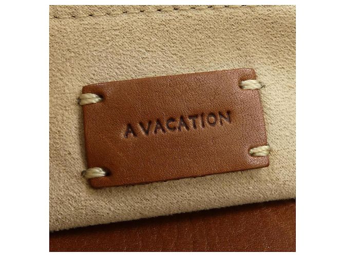 Autre Marque Eine VACATION-Tasche Braun Gelb - Ansicht 5
