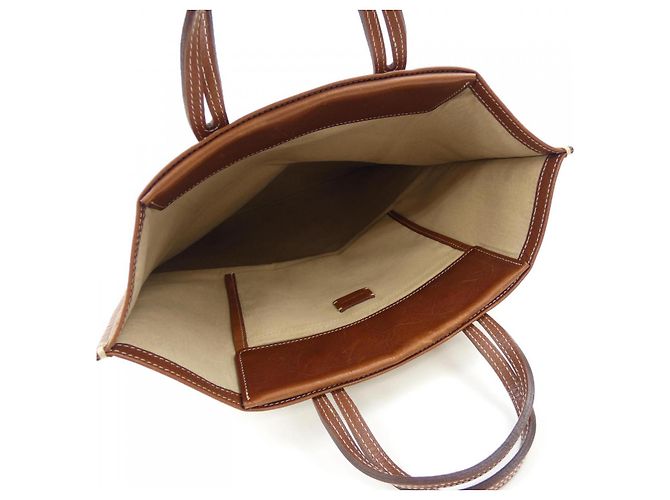 Autre Marque Eine VACATION-Tasche Braun Gelb - Ansicht 6