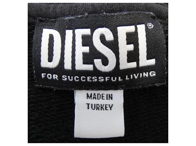 Autre Marque Sudadera de algodón Diesel Negro - vista 4