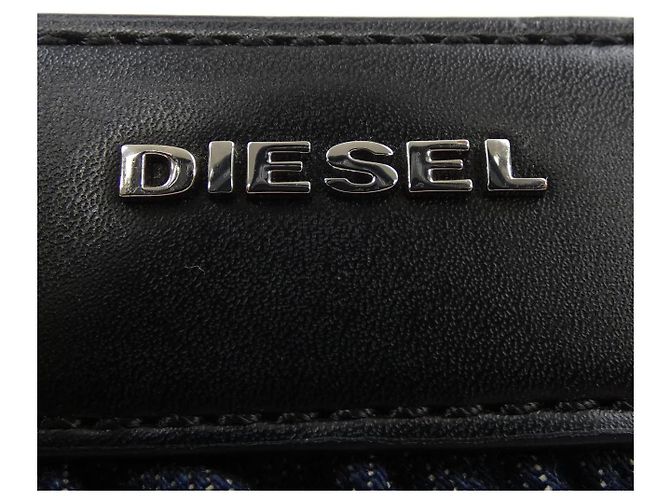 Autre Marque Diesel Tasche Blau Marineblau - Ansicht 5