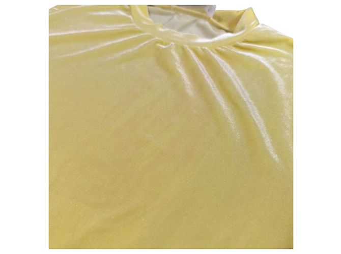 Autre Marque CAMISETA ENFOLD VELOUR Amarillo - vista 4