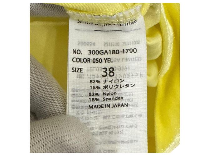 Autre Marque CAMISETA ENFOLD VELOUR Amarillo - vista 6