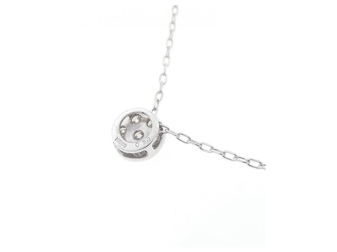 Autre Marque Collana in oro bianco e diamanti Au750 Argento - vista 4