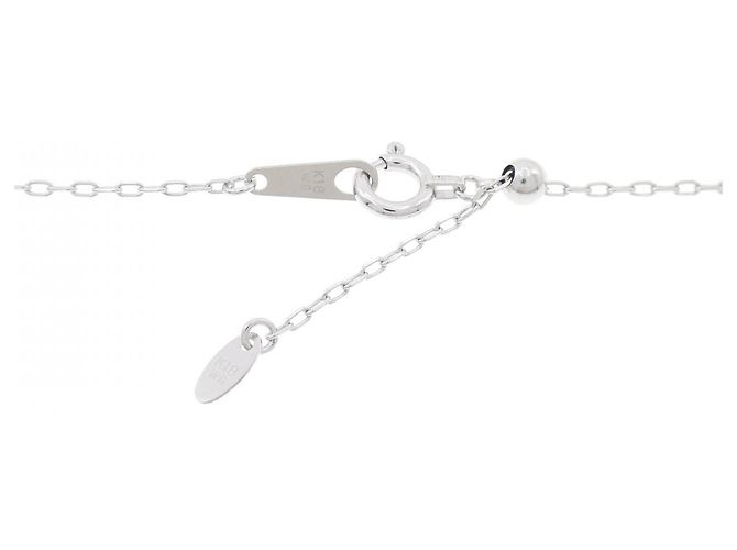 Autre Marque Collana in oro bianco e diamanti Au750 Argento - vista 5