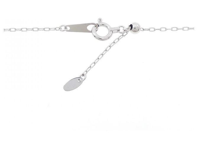 Autre Marque Collana in oro bianco Au750 e diamanti Argento - vista 5