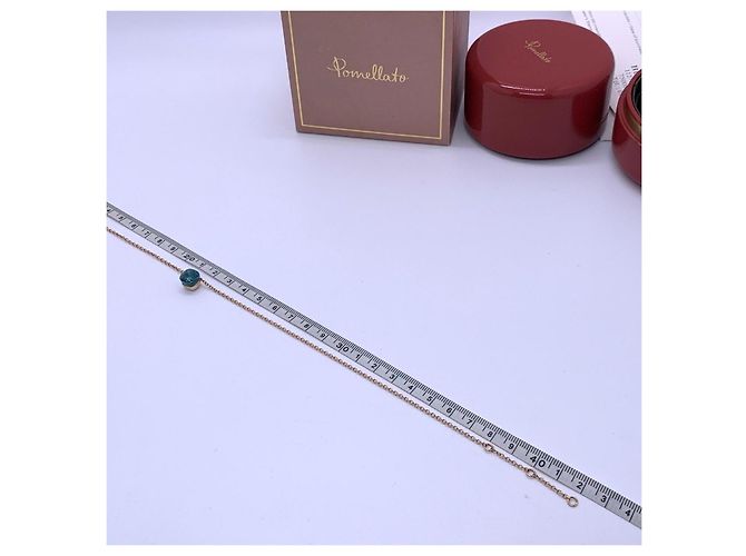 Collana Pomellato Nudo Petit Topazio London Blue - vista 4