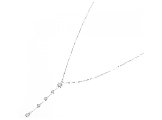 Autre Marque Collana con Diamanti Au750 Argento - vista 2