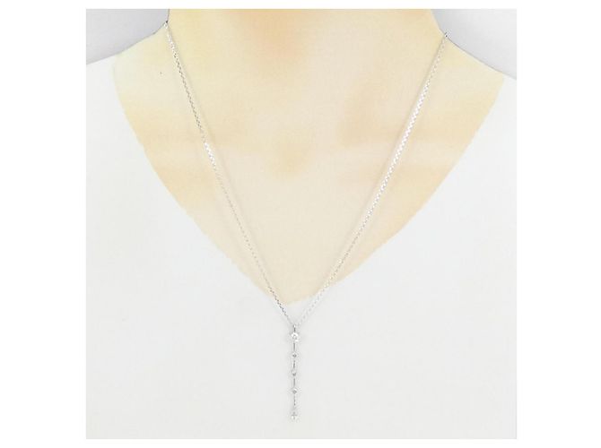 Autre Marque Collana con Diamanti Au750 Argento - vista 6
