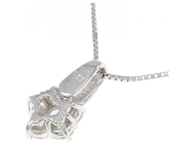 Autre Marque Collana in oro bianco e diamanti Au750 Argento - vista 4