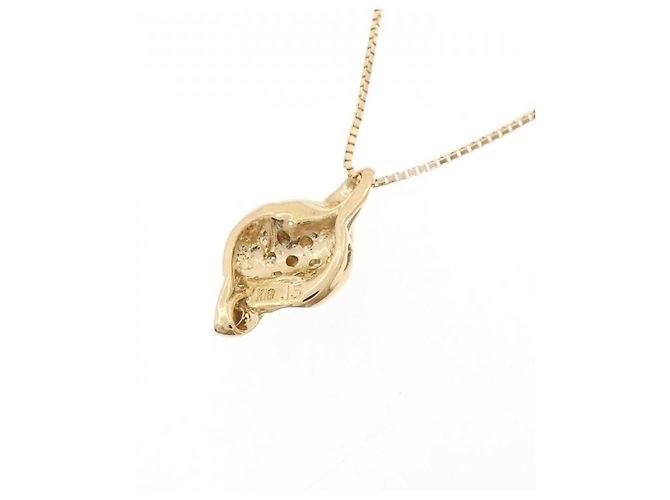 Autre Marque Collana Fiore in Diamanti Au750 D'oro - Ansicht 4