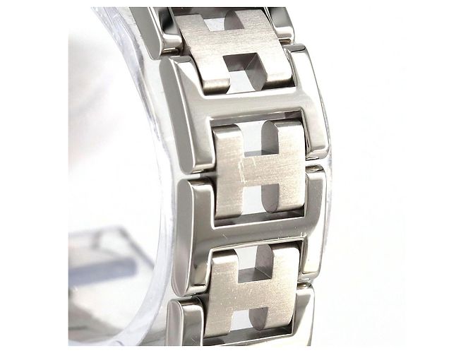 Hermès Hermes Clipper Acero Inoxidable Quartz Castaño - vista 5
