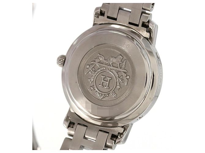 Hermès Hermes Clipper Acero Inoxidable Quartz Castaño - vista 7